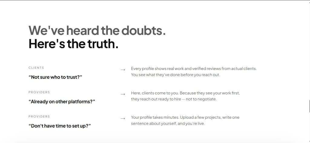 FindUp Now client and provider answers